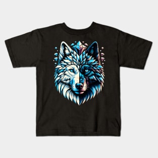 Wolf Crystal Kids T-Shirt